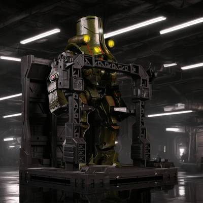 环太平洋发光机甲切尔诺阿尔法可动手办危险复仇流浪者玩具场景