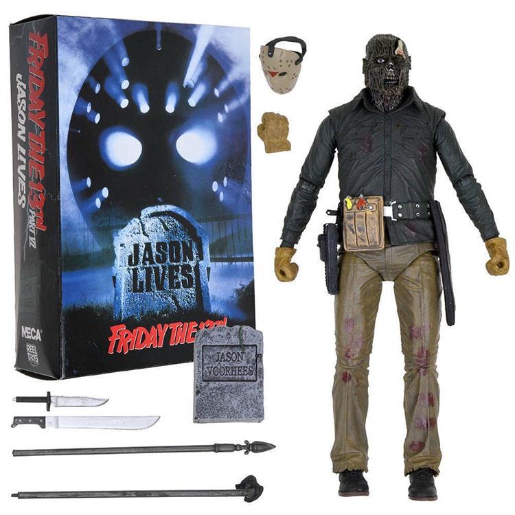 NECA 39714 黑色星期五 杰森 Jason 30周年 豪华版 人偶模型手办