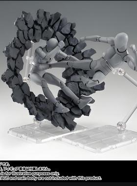 魂EFFECT冲击碎岩石特效件shf可动人偶假面骑士龙珠百搭模型模型