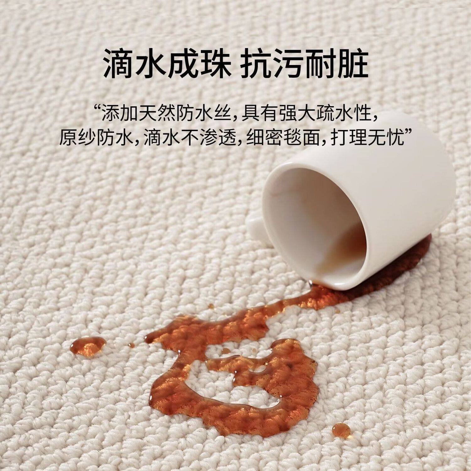 防水地毯客厅2025新款菠萝纹轻奢高级感摄影棚卧室飘窗防猫抓垫子