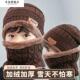 儿童帽子男潮秋冬帽两件套围巾加绒保暖宝宝帽子针织毛线帽女围脖