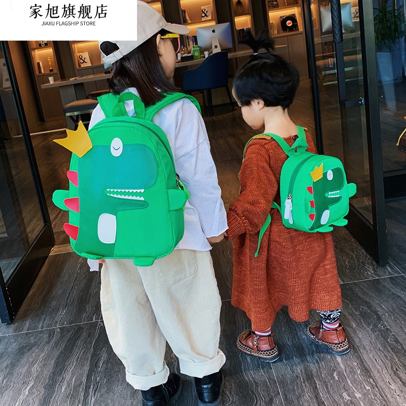 幼儿园男女宝宝开学迷你轻便小书包儿童双肩卡通背包可爱恐龙包包