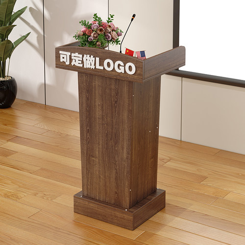 演讲台发言台演出迎宾台接待台会议讲桌简约现代咨客台讲台桌