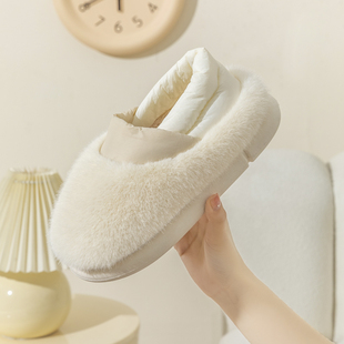 爆款棉拖鞋女秋冬季家居情侣保暖家用居家毛绒男月子跨境批发棉鞋