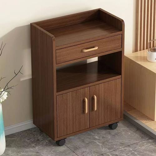 餐边柜茶水柜客厅收纳柜子储物柜家用可移动简易碗柜备餐柜碗橱柜