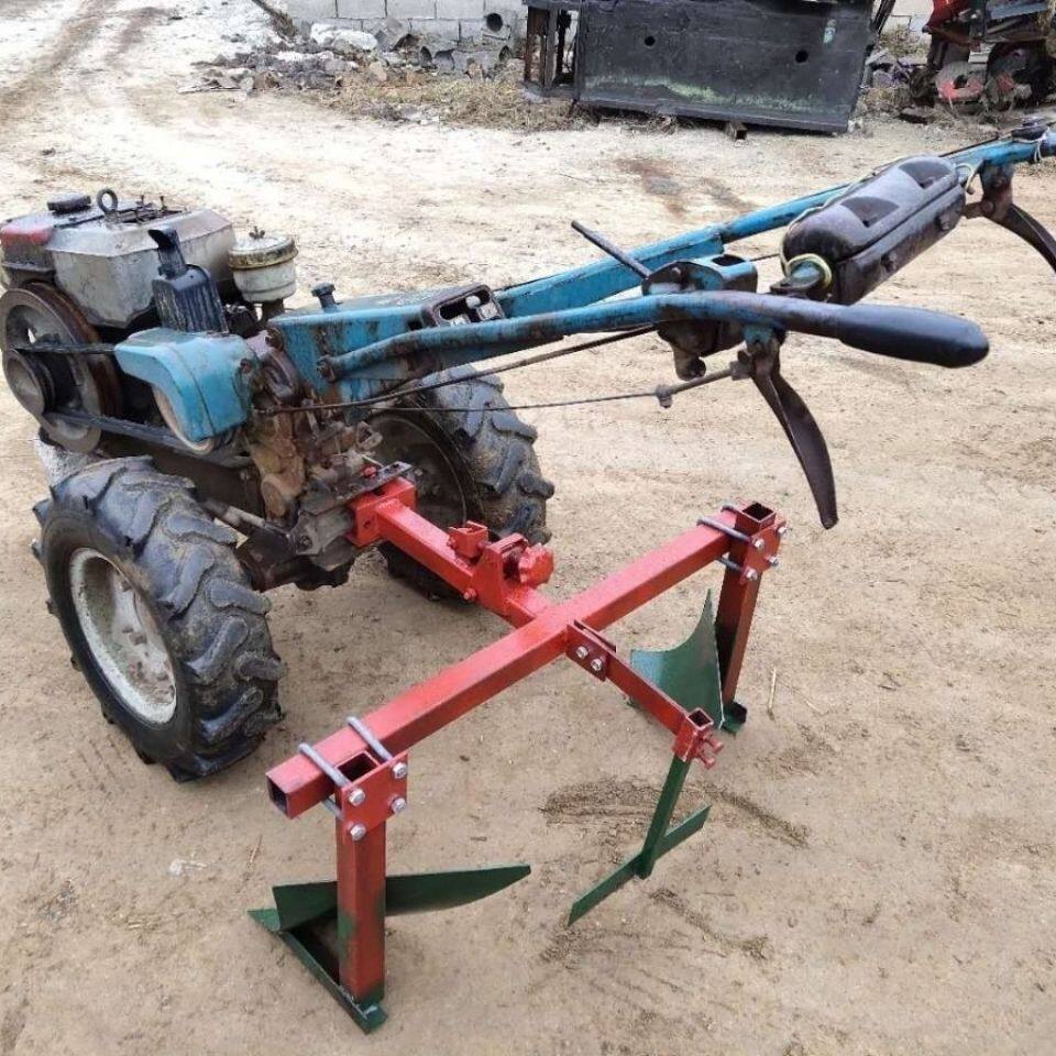 手扶拖拉机配套农机具 起垄犁 扶沟打梗开沟机旋耕机后置起垄犁