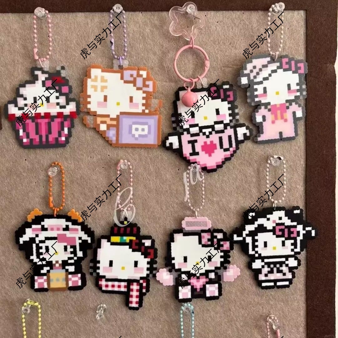 拼拼豆豆拼豆手工diy套装融合豆针豆铲工具拼豆融合豆3d立体材料