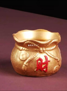 神器土地门口供奉财神爷敬神插香座烧香祖先香炉插香炉门神家用