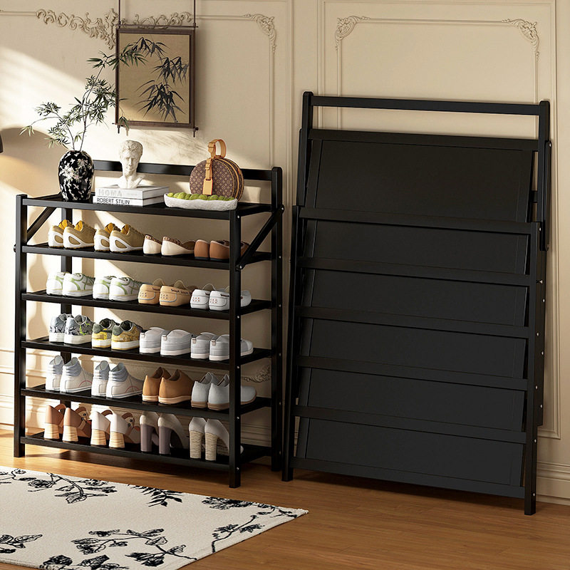 免安装折叠鞋架一件起批收纳置物架简易防尘鞋柜多层家用门口楼道