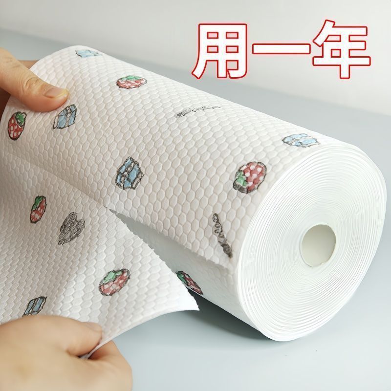 ぃ厨房纸巾一次性懒人抹布加厚加大干湿两用吸油吸水食品级擦手用