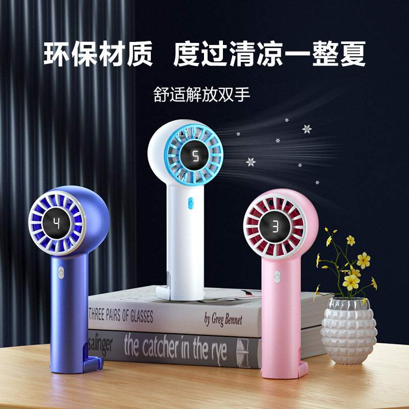 2024款吹风筒USB迷你挂脖小风扇户外便携家用可桌面五档风力,生活电器,户外风扇/移动风扇,淘宝优惠券,粉丝福利购,淘宝优惠卷