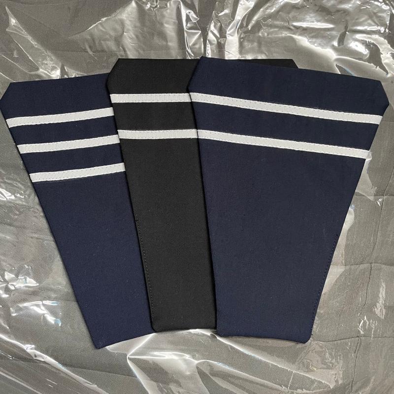 学院风校班服水手服领口挡口布黑色jk制服COS条纹白扛替换胸挡布