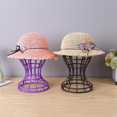 Plastic Wig Stands Hat Cap Holder Storage Rack Wigs Support