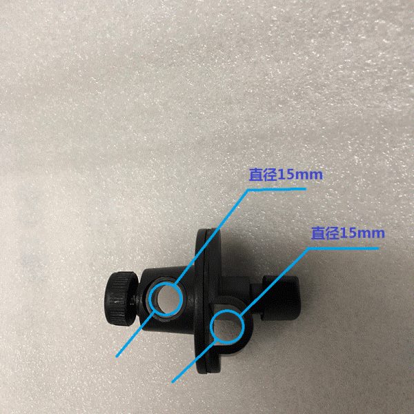 麦克风支架配件夹饼转换主杆与横杆连接配件15转15mm、20转20mm