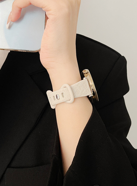 适用华为gt5手表带新款玫瑰硅胶5pro女士系列watchgt4表链专用watch4智能手表运动gt3/2/1女表高级感女款夏天