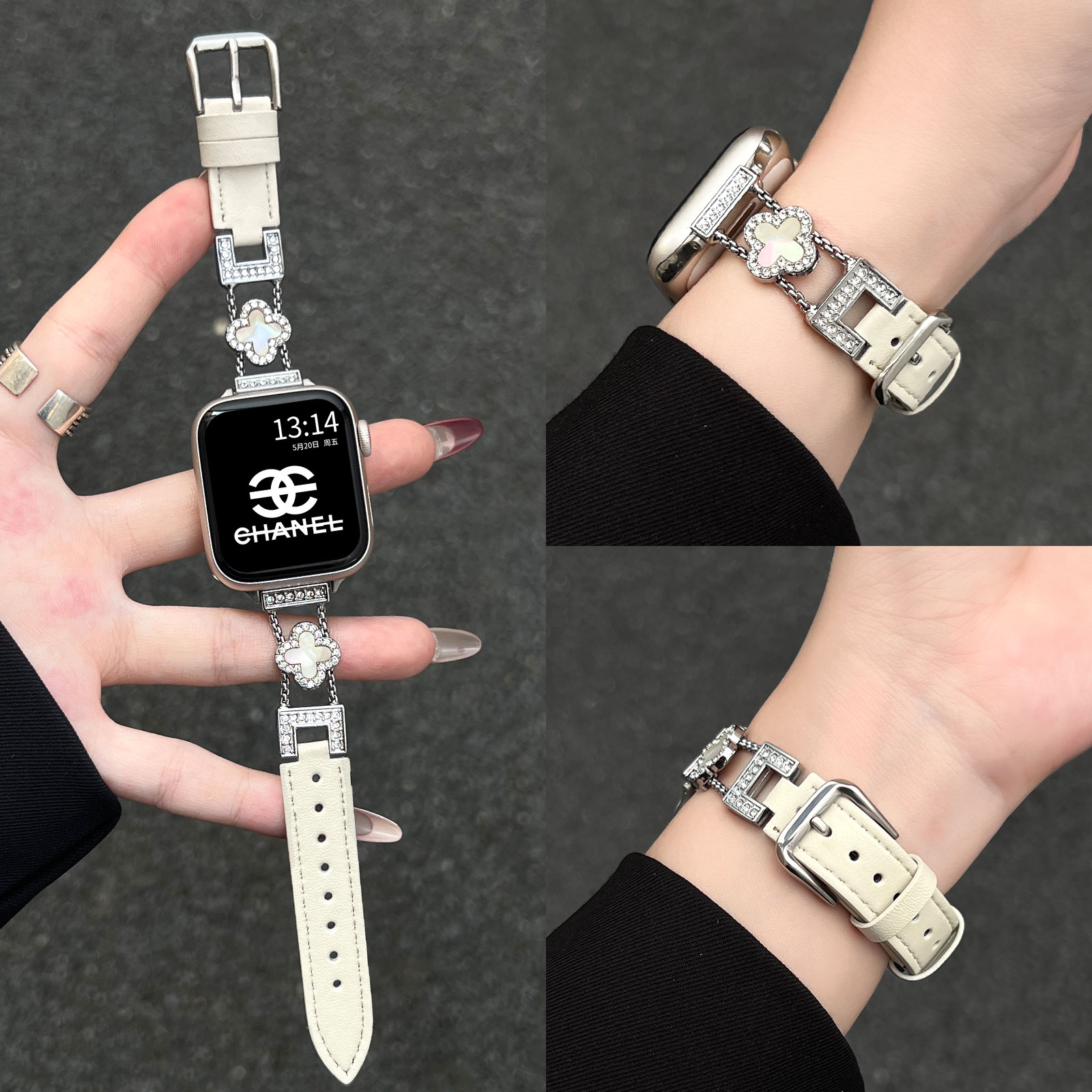 UHADA新款小香风手表带女生