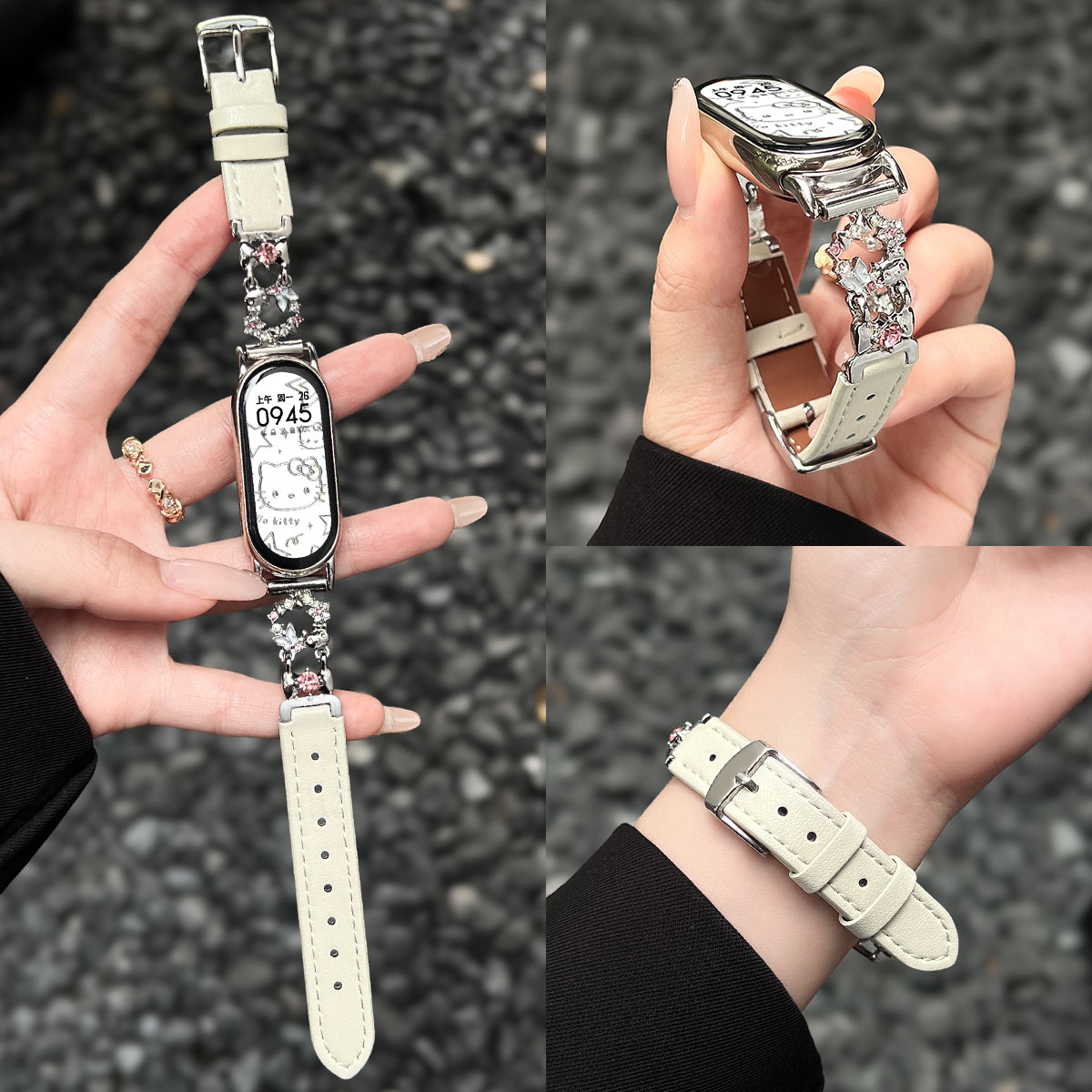 UHADA新款创意蝴蝶间皮表带