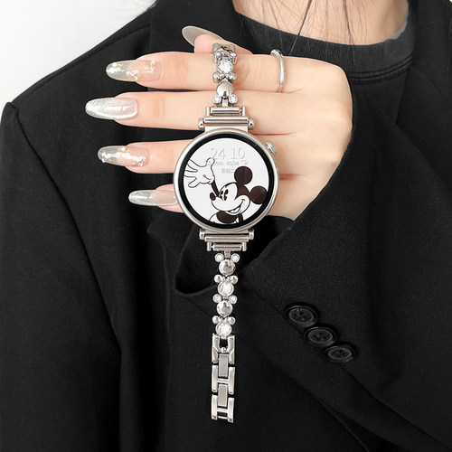 UHADA镶钻米琦手链表带夏天