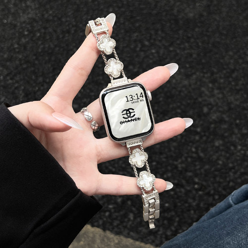 UHADA金属四叶草手链女生夏季