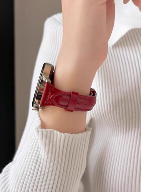 适用华为gt5手表带真皮6pro系列表链女士专用watchgt4新款女款智能运动手表watch4精致女表gt3/2/1高级感女士