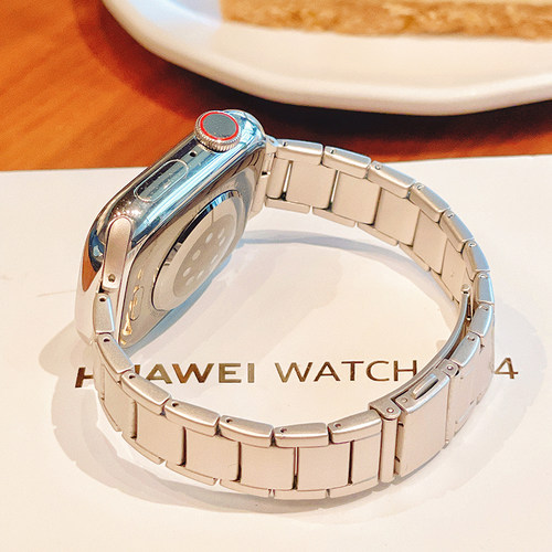 适用iwatchs11手表带金属s10质感夏日iwatchse小众夏天爆款女士s8苹果手表链7创意高级感applewatchs9的女款