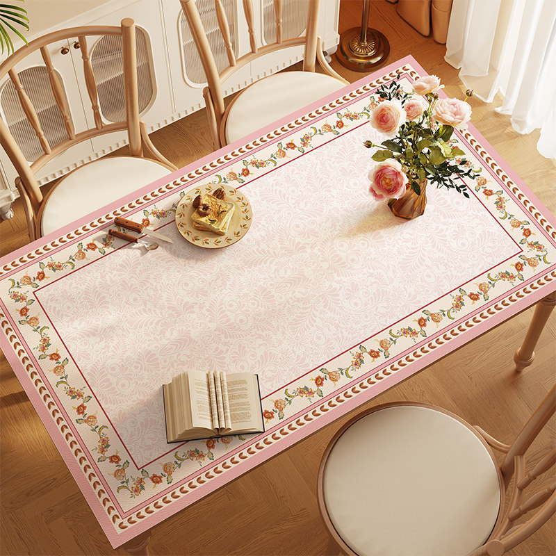 现代美式餐桌垫防水防油桌面垫免洗桌布可定制茶几pvc桌面保护垫,居家布艺,桌布,淘宝优惠券,粉丝福利购,淘宝优惠卷