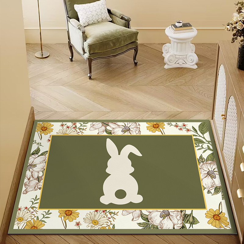 新款美式入户门地垫可擦免洗进门皮革脚垫玄关门口可裁剪定制地毯,居家布艺,入户地垫,淘宝优惠券,粉丝福利购,淘宝优惠卷