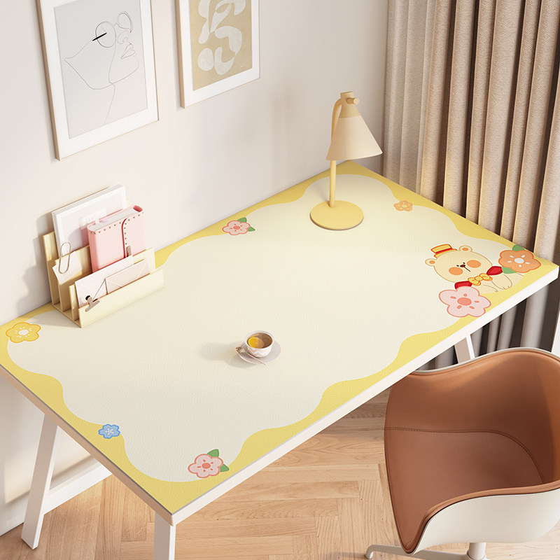 卡通护眼书桌垫学生环保皮革桌布儿童学习写字桌垫电脑桌面保护垫,居家布艺,桌布,淘宝优惠券,粉丝福利购,淘宝优惠卷
