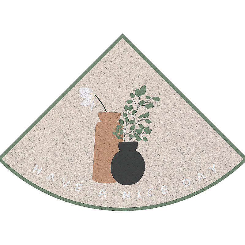 【淋浴间防滑垫】北欧扇形隔水垫浴室防摔脚家用卫生间洗澡间地垫