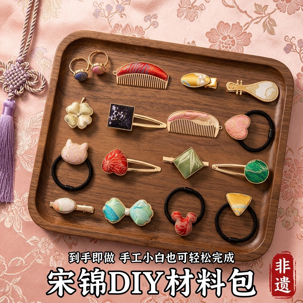 全品类饰品到手即做国风非遗