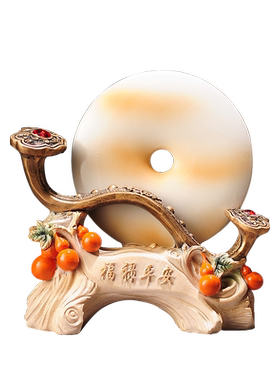 玉佩平安扣装饰品新中式