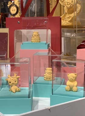 铸金999生日蛋糕节日送礼摆件源头厂家有量有价供水贝各渠道柜台