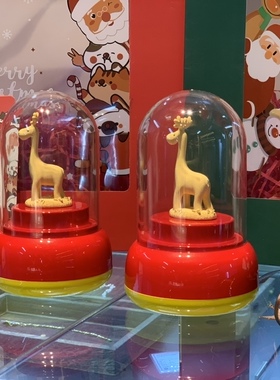 铸金999圣诞小鹿摆件原创设计一手货源可代发供应各大珠宝商渠道