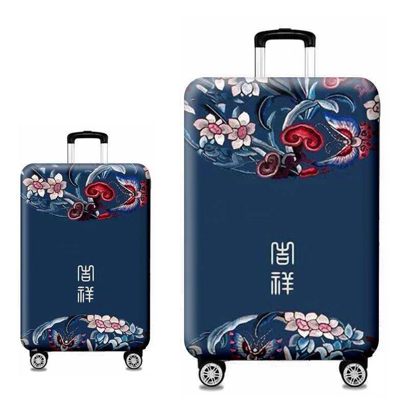 国潮中国风行李箱保护套
