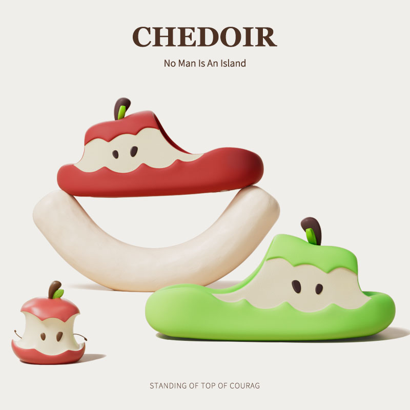 chedoir网红苹果夏季拖鞋
