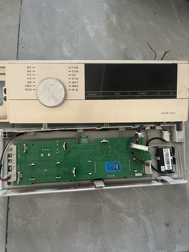适用于海尔滚筒洗衣机GG100-1HU1触摸面板控制装饰板拆机配件包好