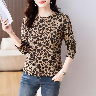 ROUMIKL时尚百搭洋气打底衫2025新款今年流行爆款长袖t恤女修身秋