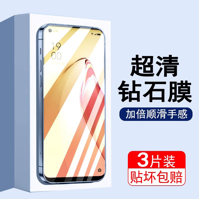 适用opporeno8钢化膜reno8pro+手机膜opreno8por+5g软opopreno85g防摔opporen电竞opporenno防爆por水凝软膜