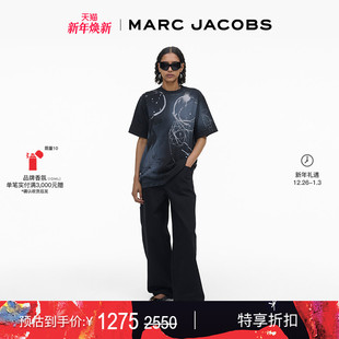 MARC JACOBS 棉质印花短袖 季 T恤 FUTURA 末折扣 莫杰