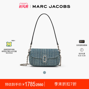 MARC 末折扣 JACOBS 莫杰 小号丹宁牛仔手拿包腋下包 CLOVER 季