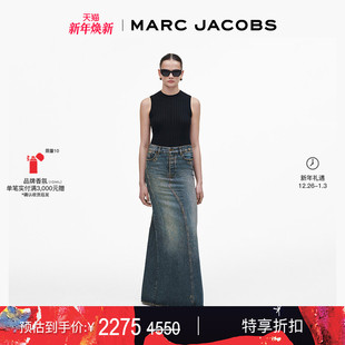 MARC 末折扣 JACOBS 莫杰 复古丹宁牛仔鱼尾裙长裙半身裙 季