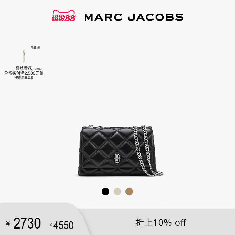 【新增折扣】MARC&nbsp;JACOBS/ 莫杰 DUAL 小号牛皮绗缝链条包肩背包