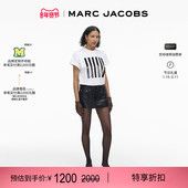 新年特惠 纯棉竖条纹短袖 MARC 莫杰 JACOBS TEE T恤上衣