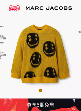 【40周年联名款】MARC JACOBS/莫杰 X CPFM 针织长袖笑脸毛衣
