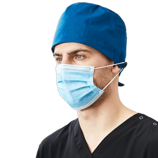 男女医护工作帽护士帽手术室帽子口腔美容孕产妇纯色帽防勒耳神器