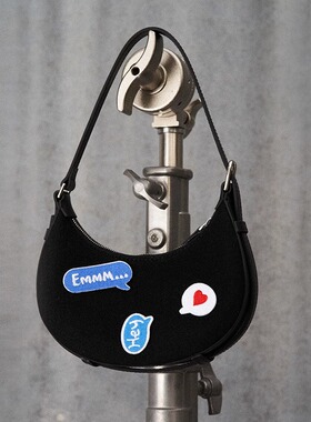 HXXXXS原创设计师款DIY撕撕乐腋下包休闲百搭通勤单肩斜挎包