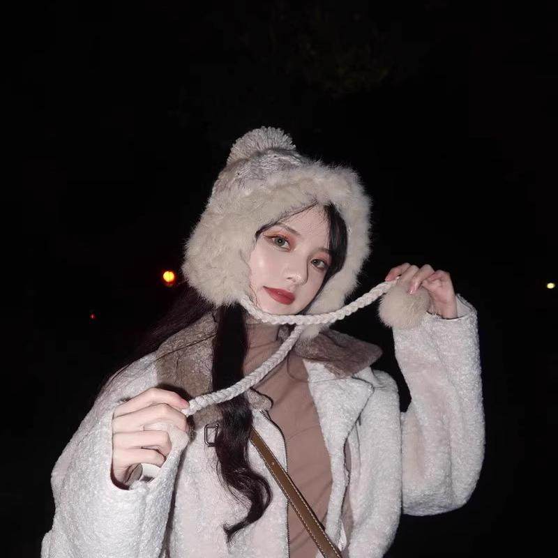 Classy key新加坡设计师联名款显脸小帽子女雷锋帽保暖针织毛线帽,居家日用,头部防护用品,淘宝优惠券,粉丝福利购,淘宝优惠卷