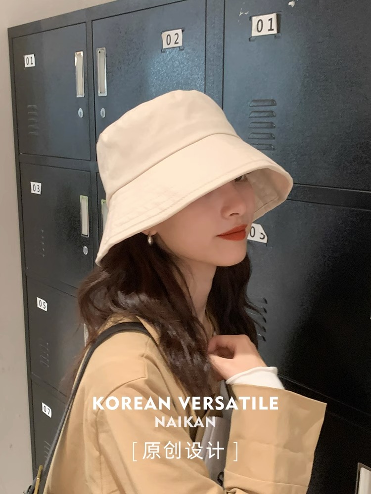 Classy key新加坡设计师联名款时尚慵懒风遮阳帽防紫外线渔夫帽女