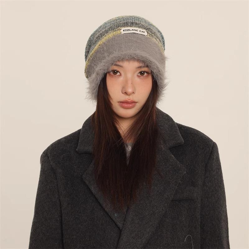 显脸小防晒帽子evce设计师联名款