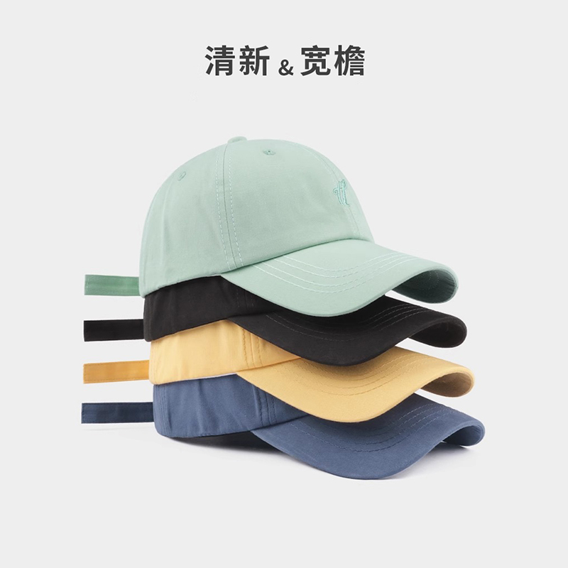 Classy key新加坡设计师联名款运动防晒鸭舌帽子软顶字母棒